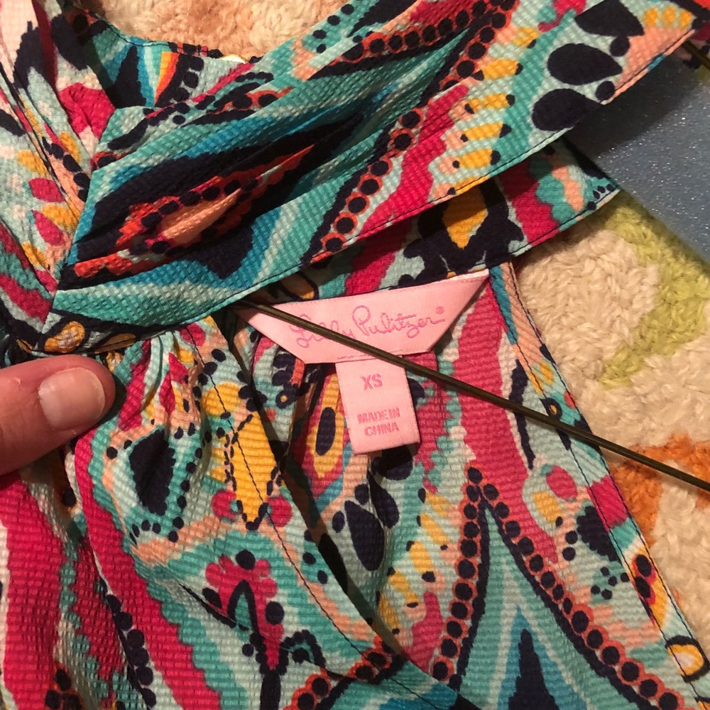 Lilly Pulitzer Patterned Top - image 3